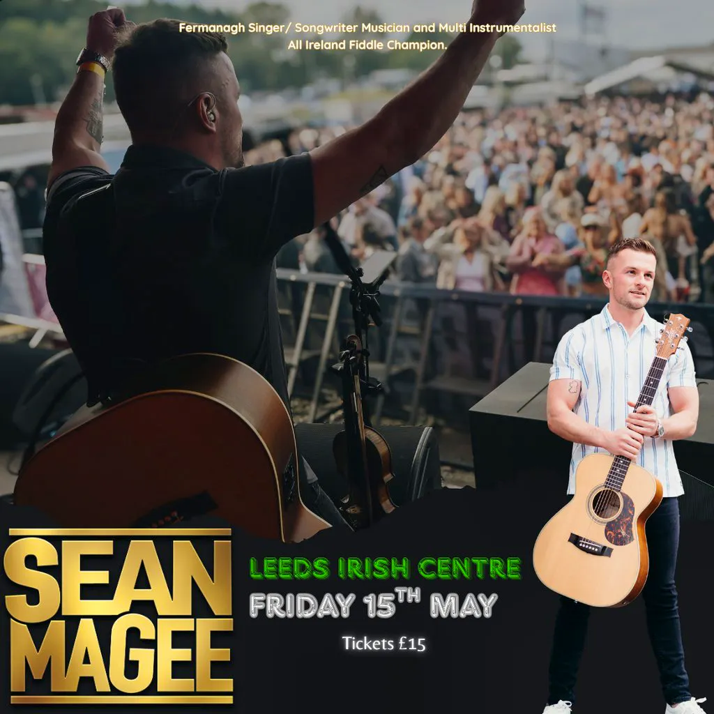 Sean Magee LIVE at Leeds Irish Centre