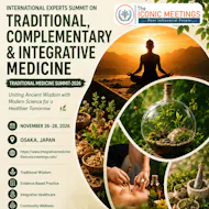 Traditional, Complementary and Integrative Medicine( WCTIM-2026) at Osaka, Japan