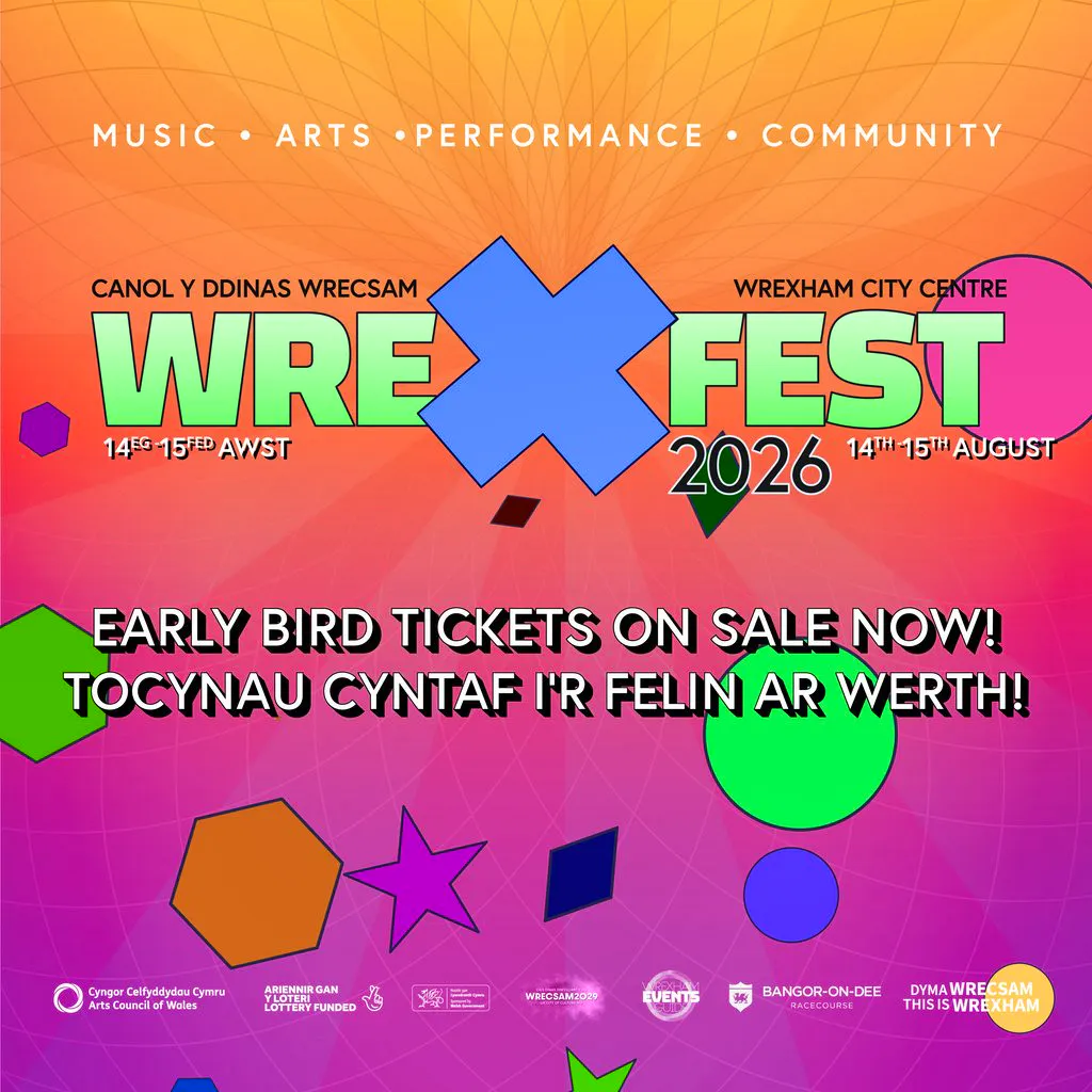 WREXFEST 2026 - Early Bird Weekend Pass at Wrexham City Centre Various Venues