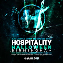 Hospitality Halloween : Birmingham Tickets | The Mill  Birmingham  | Sat 29th October 2022 Lineup