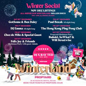 Winter Social with Felix Joy & Friends + Admin