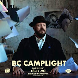 BC Camplight Tickets | The Glee Club Birmingham  | Wed 18th November 2020 Lineup