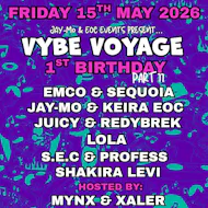 Vybe Voyage 1st Birthday - Brighton Leg at The Oculist