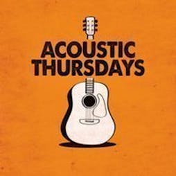 Acoustic Thursdays Tickets | Vauxhall Food And Beer Garden London  | Thu 23rd May 2024 Lineup