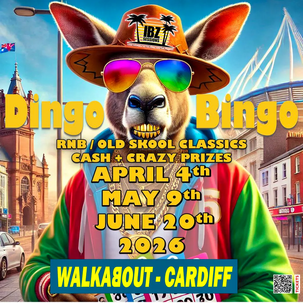 Dingo Bingo at Walkabout Cardiff 