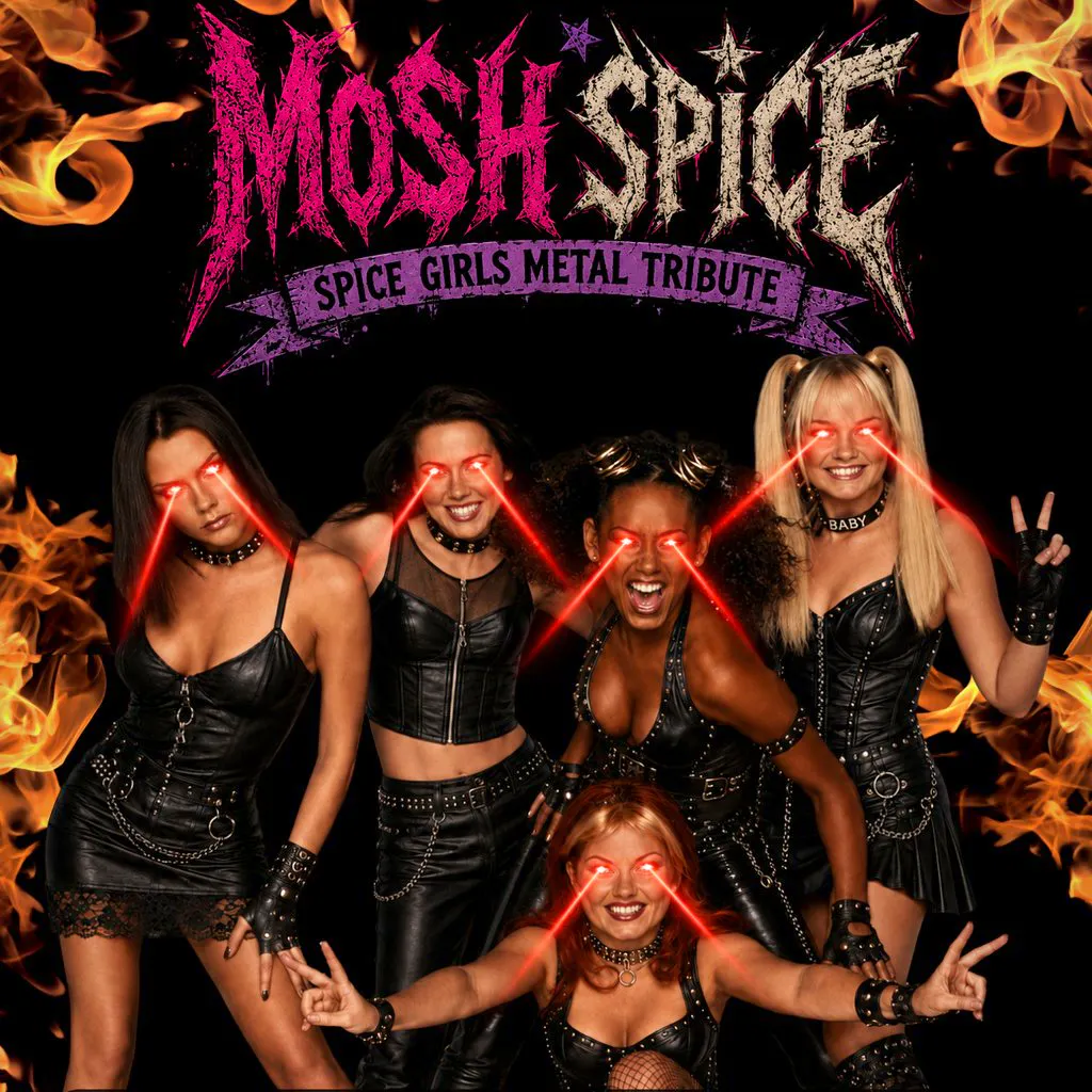 Mosh Spice (Spice Girls Metal Tribute) - Tunnels, Aberdeen at Tunnels Aberdeen