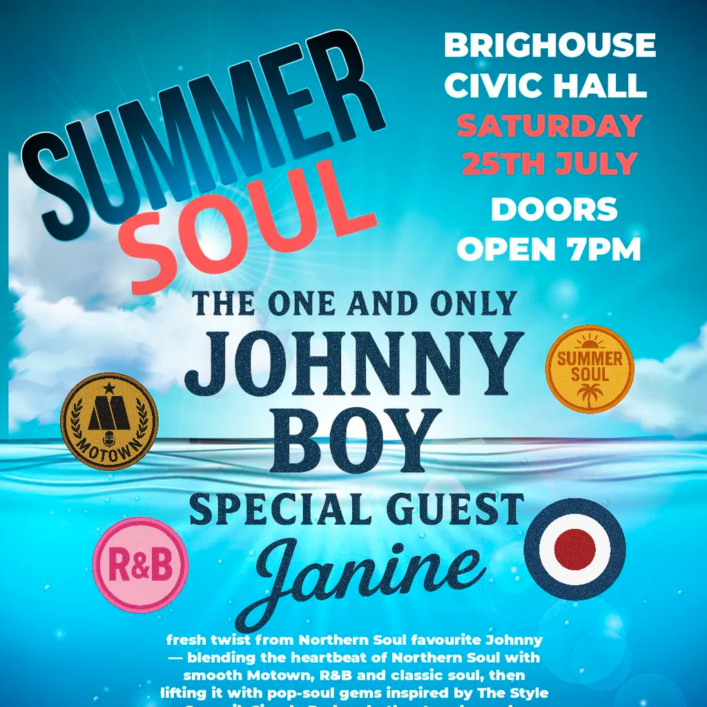 Summer Soul at Brighouse Civic Hall LIVE