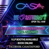Casa Saturday's at Casa Stafford