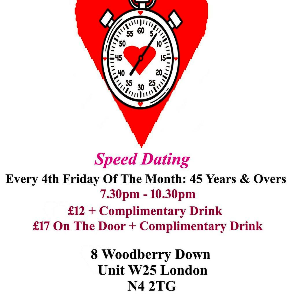 Speed dating 45 years & Overs Fridays at Creativity In Our Hands: Suzanne Asphall