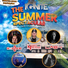 We-Ignite - Summer Specatular Boat Party & After Party at Club Cassius Plymouth