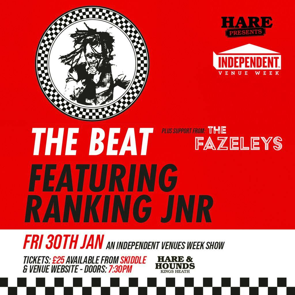 The Beat featuring Ranking Jnr at Hare And Hounds Kings Heath