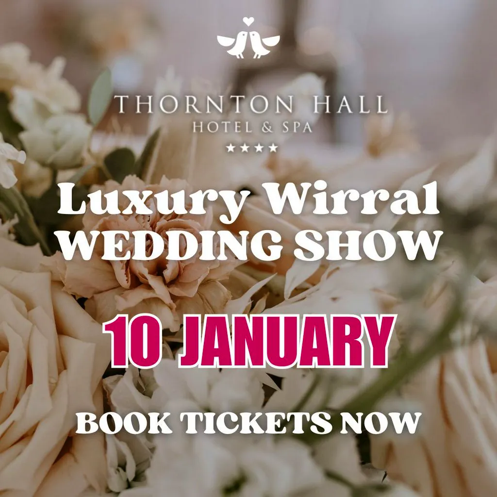 Thornton Hall Luxe Wirral Wedding Fayre & Open Day - 10th Jan 27 at Thornton Hall Hotel And Spa