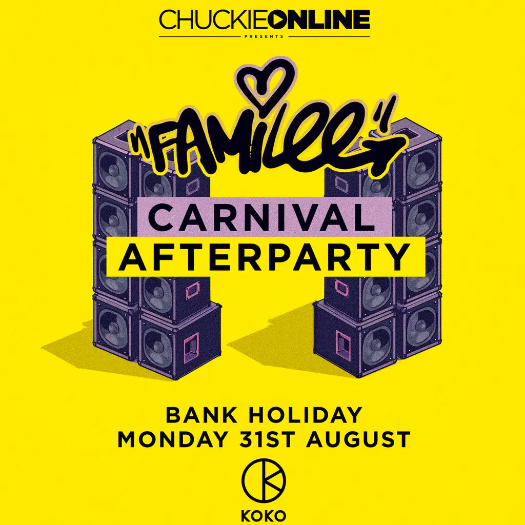 Chuckie Online FAMILEE OFFICIAL CARNIVAL AFTERPARTY at KOKO