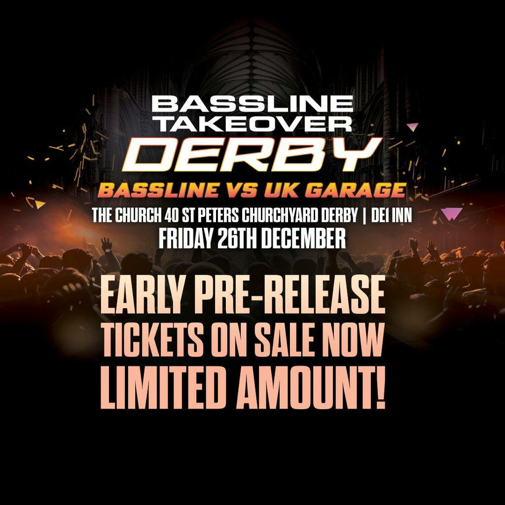 BASSLINE Takeover: Derby at The Church Derby