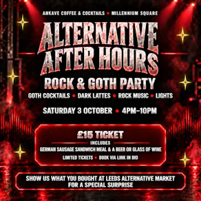 Alternative after hours: Rock & Goth party at ANKAVE