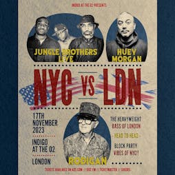 Blockparty Nyc vs Ldn Tickets | Indigo At The O2  London  | Fri 31st May 2024 Lineup