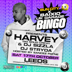 Sun city X Baixo UK Garage Bingo