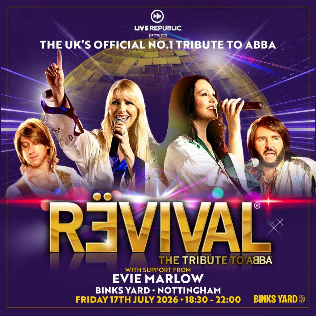 REVIVAL | Tribute to ABBA | Binks Yard at Binks Yard