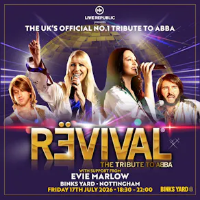REVIVAL | Tribute to ABBA | Binks Yard