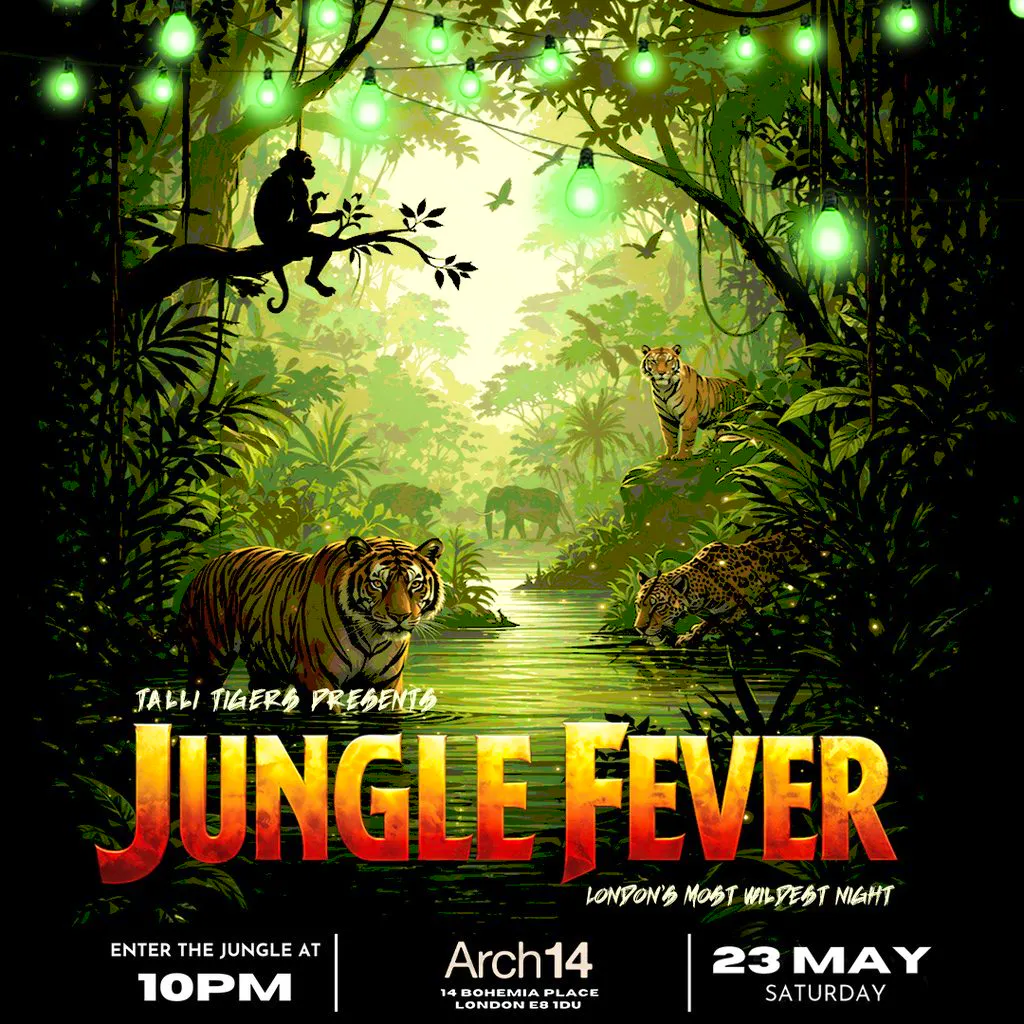 Jungle Fever - A BOLLYWOOD NIGHT at Arch 14