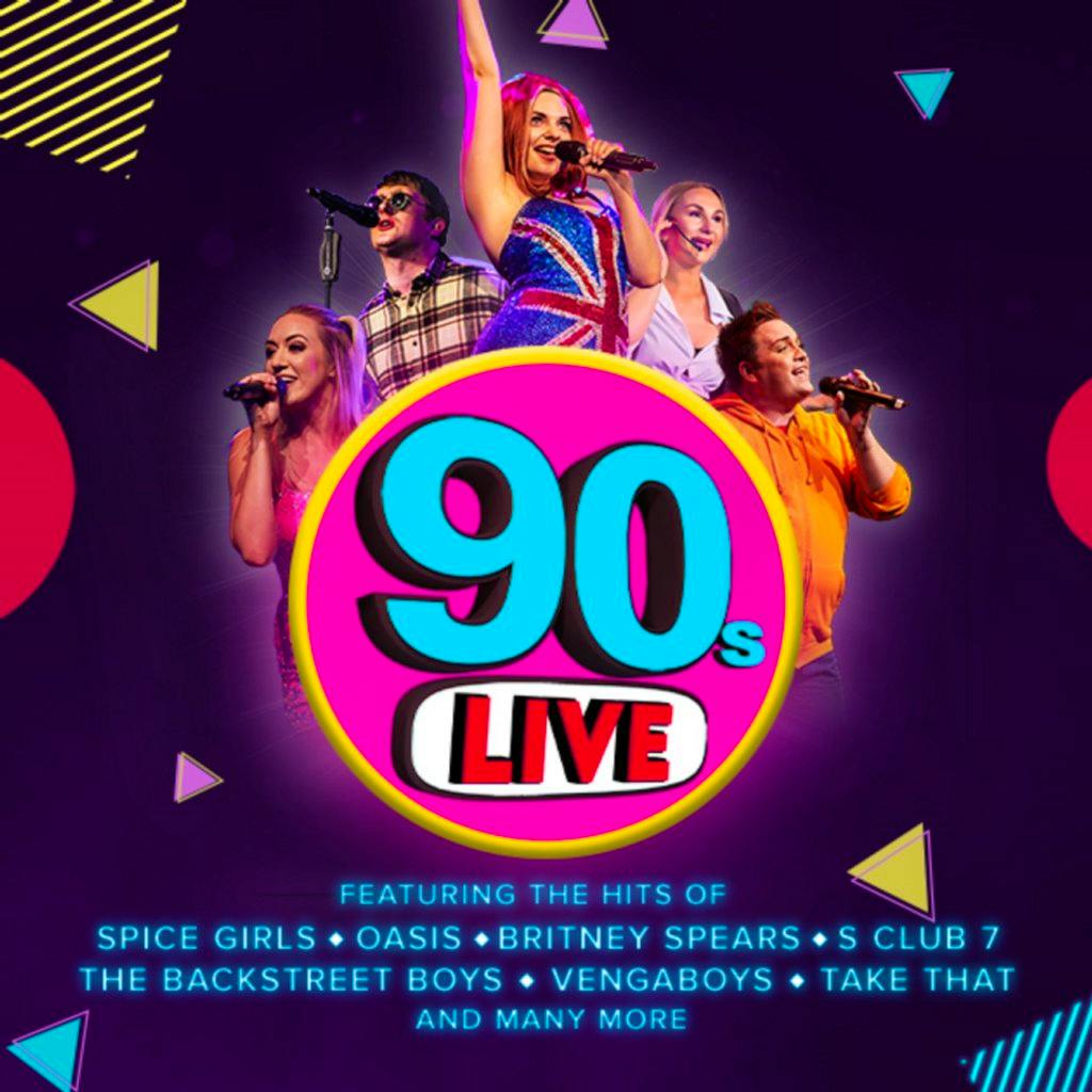 90s Live | The Prince Of Wales Theatre Cannock | Fri 19th July 2024 Lineup