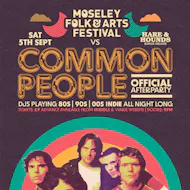 Moseley Folk Festival VS Common People - Afterparty at Hare And Hounds Kings Heath