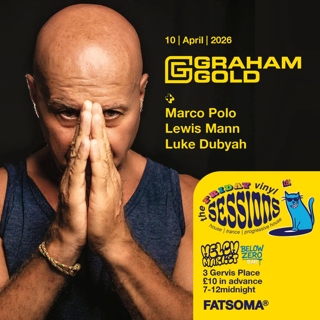 The Friday Vinyl Sessions with GRAHAM GOLD at Helch Market