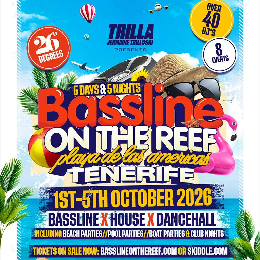 Bassline on the Reef - Tenerife at Playa De Las Americas, Tenerife