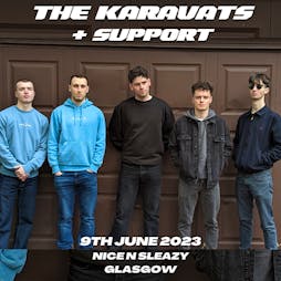 The Karavats, The Skunks, Trading Places Tickets | Nice N Sleazy Glasgow  | Fri 9th June 2023 Lineup