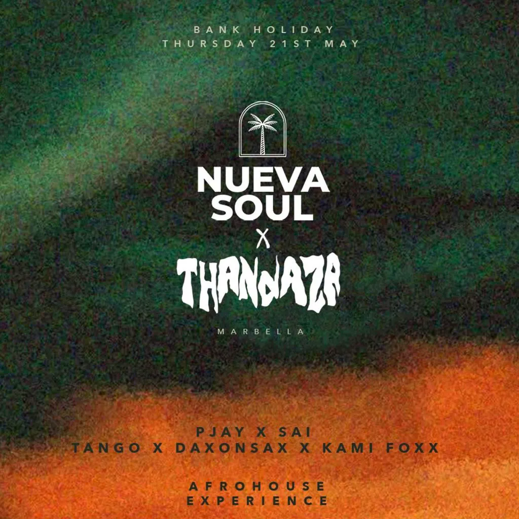 Nueva Soul x Thandaza Marbella at Restaurante Vudu Marbella