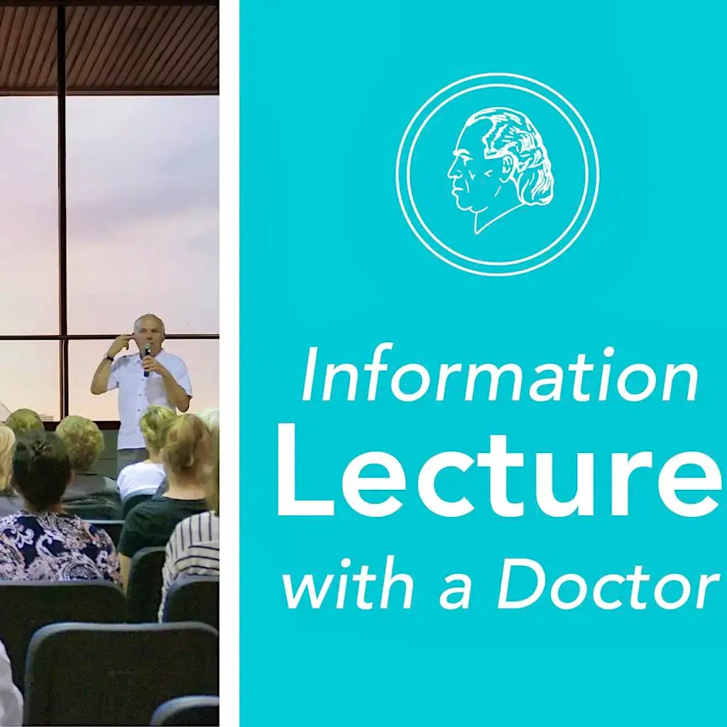 Lecture with a Licensed Doctor from Germany at Cheltenham Quaker Meeting House,
