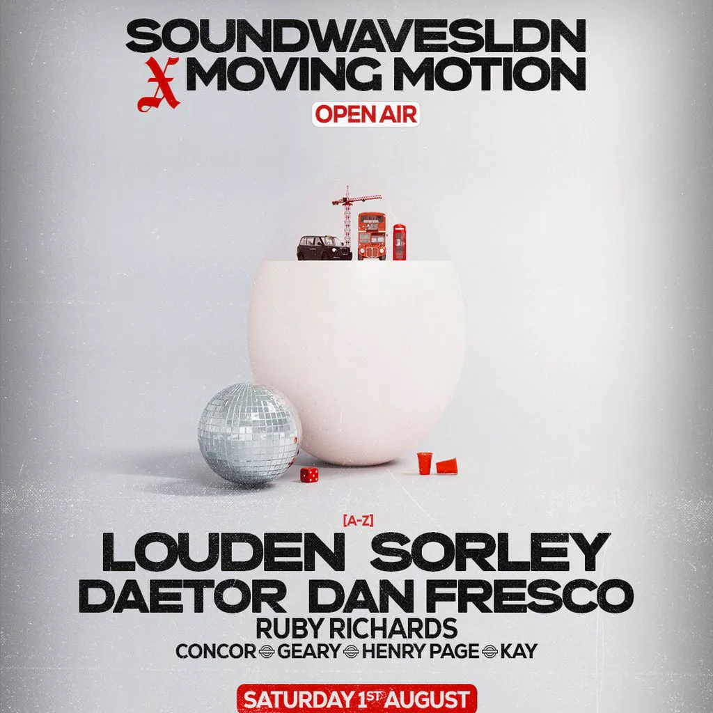 Soundwavesldn x MovingMotion Open Air at Egg London