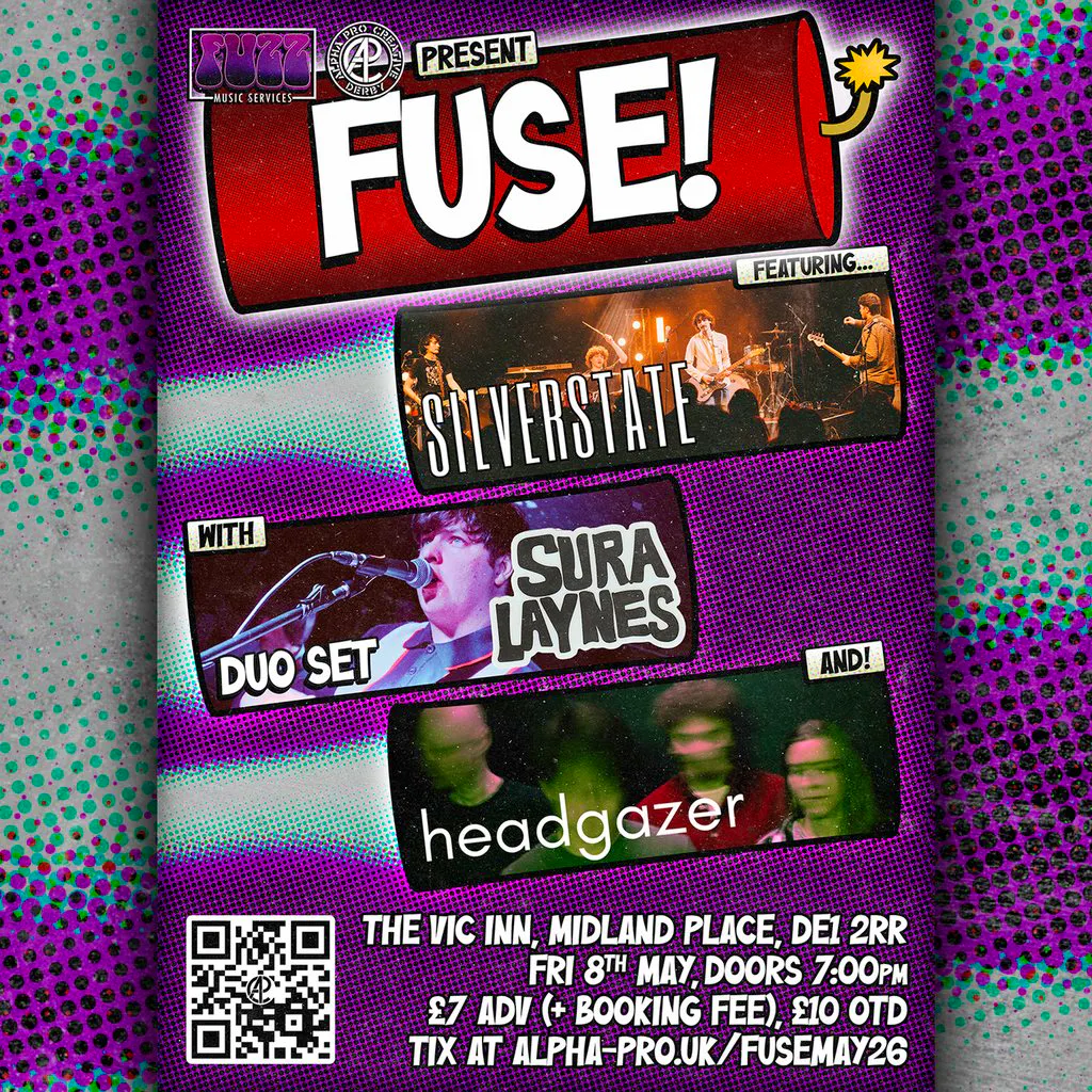 FUSE featuring Silverstate, Sura Laynes (duo), and Headgazer at The Victoria Inn 