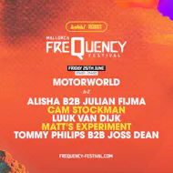 Frequency Festival Friday: ALISHA, Luuk van Dijk, Julian Fijma + at Motorworld Mallorca