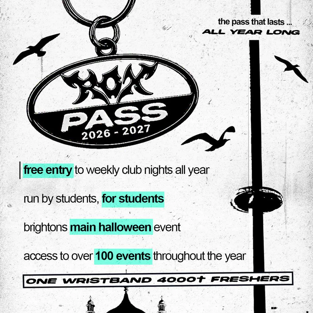 The Official 2026/27 Brighton and Sussex ROX Pass at Brighton And Hove   Multiple Venues
