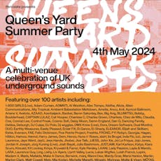 Queen's Yard Summer Party 2024 at PEARL Hackney Wick