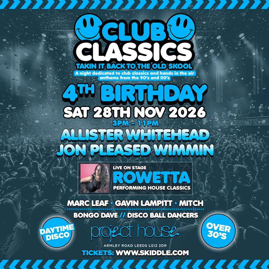 Club Classics 90s & 00s 4th Birthday at Project House