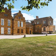 Winter Light Trail at Delapre Abbey