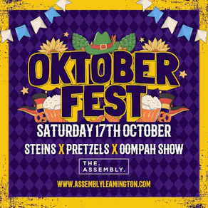 OKTOBERFEST LEAMINGTON Saturday 17/10/26
