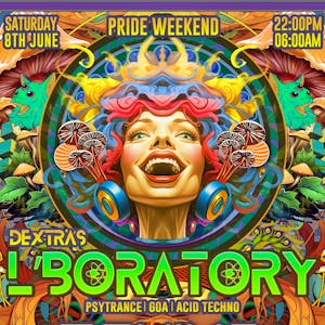 PSY:DEXTRA's - L'BORATORY // PRIDE AFTERPARTY!
