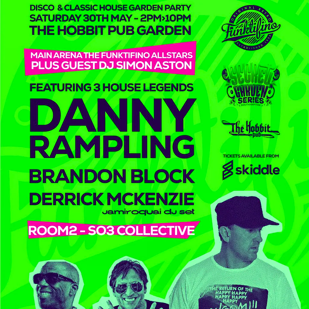 Secret Garden Series Hosted by Funktifino at The Hobbit Pub Southampton