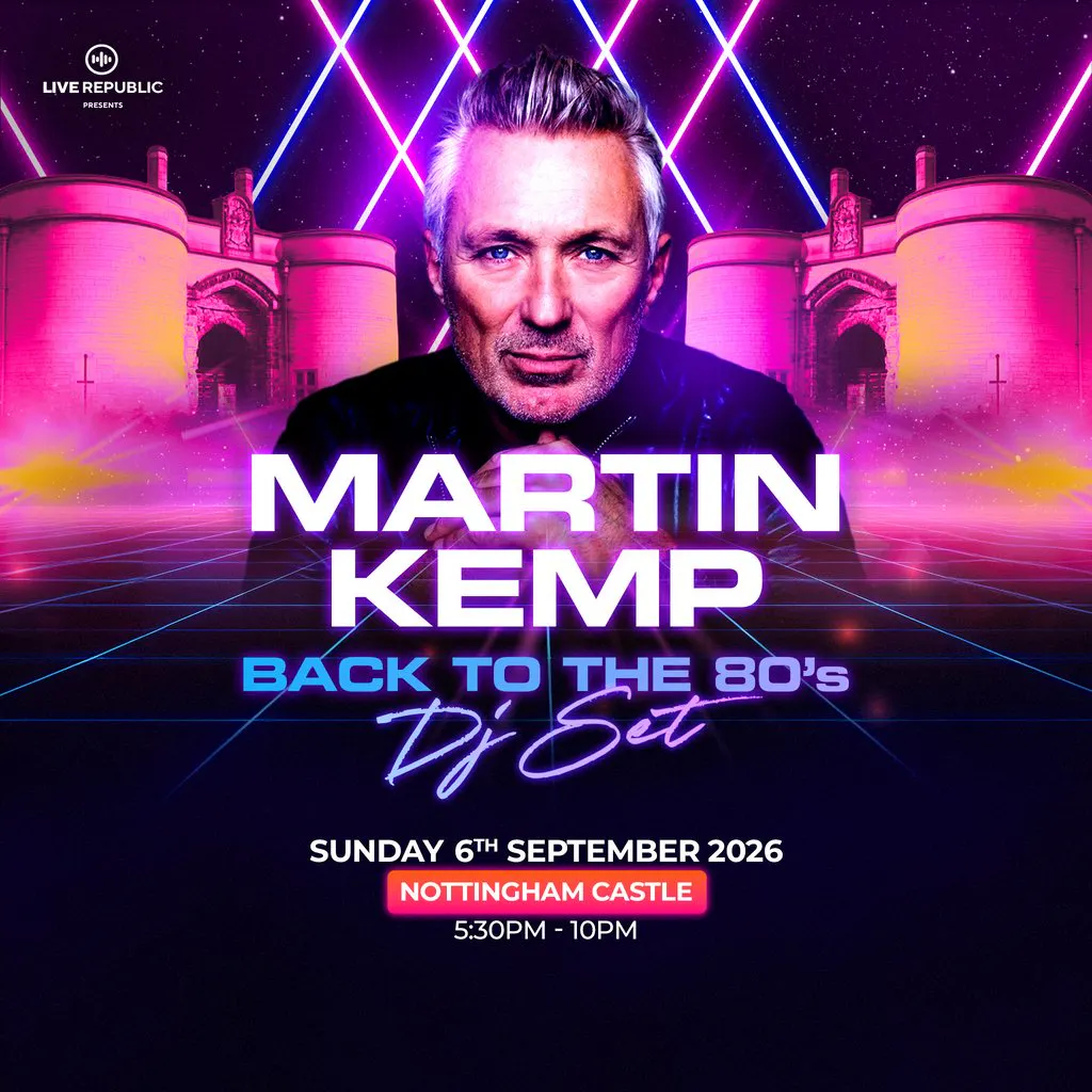 Martin Kemp's Back to the 80s DJ Set