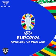 Euros 2024: Denmark Vs England at The Venue Nightclub