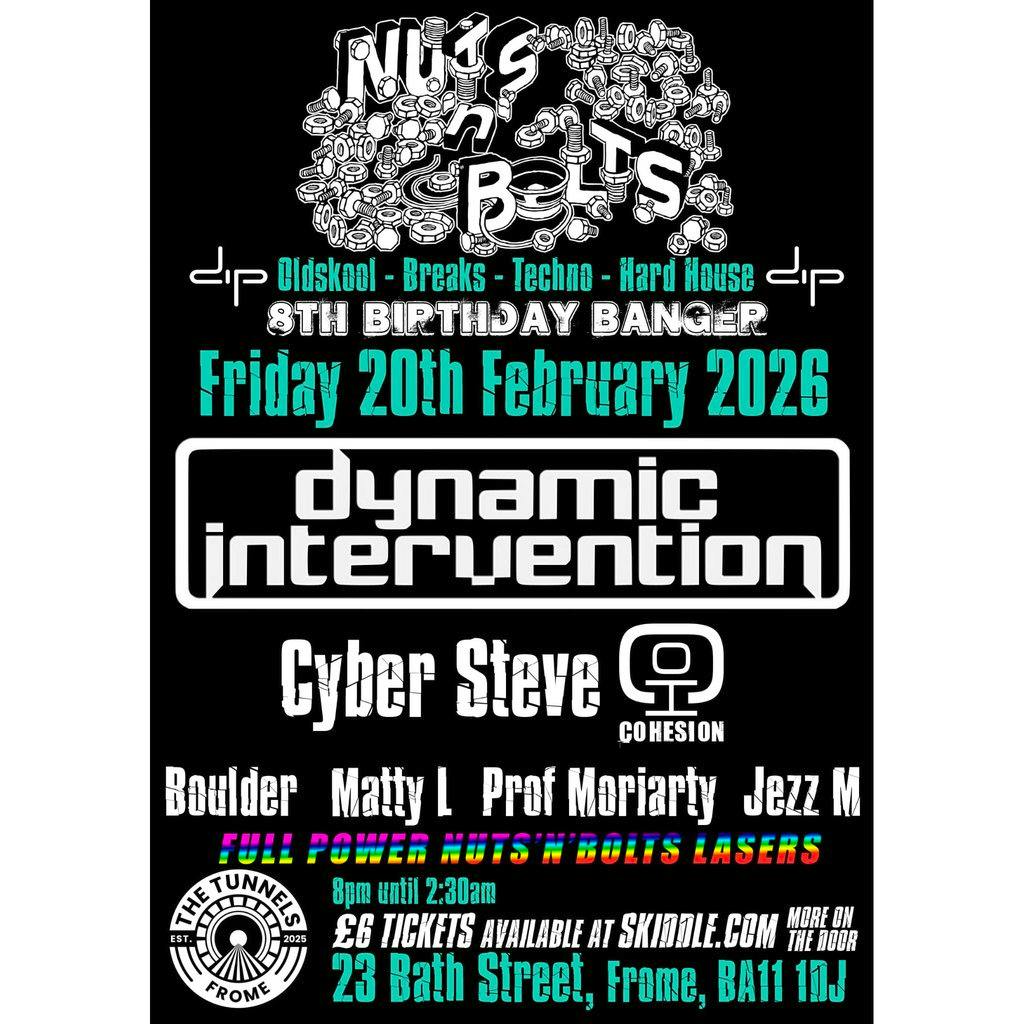 Nuts 'n Bolts at The Tunnels Frome