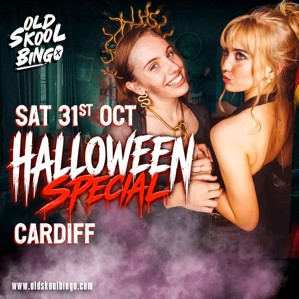 Old Skool Bingo Sat 31st Oct halloween Cardiff Special at District Cardiff