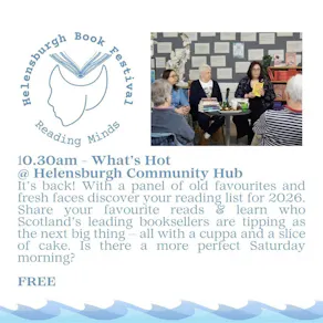 What's Hot at Helensburgh Book Festival