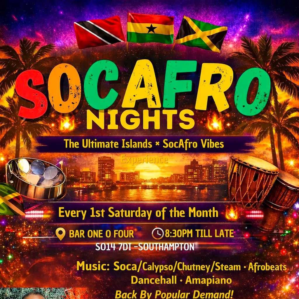 SocAfro Music Fest at One O Four Kitchen And Cocktail Lounge