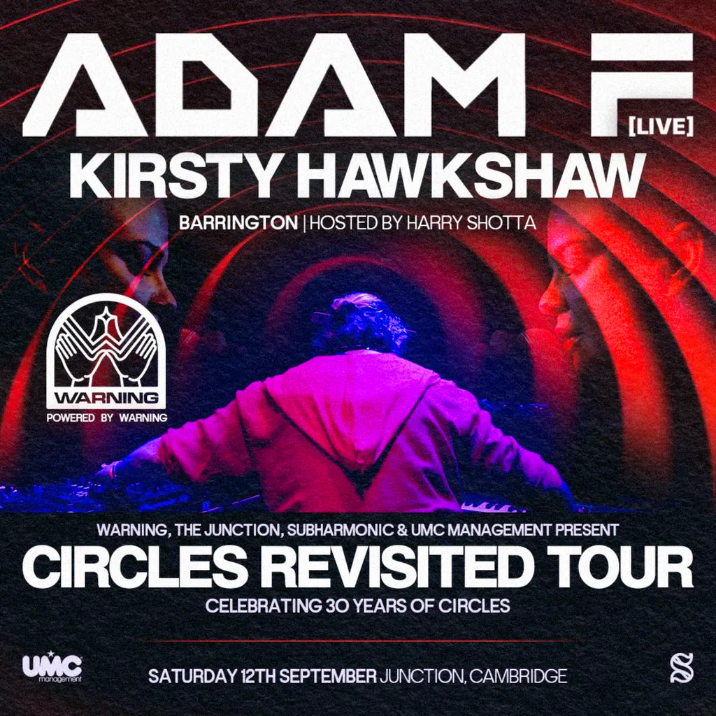 Adam F: Live - The Circles Revisited Tour at Cambridge Junction, England