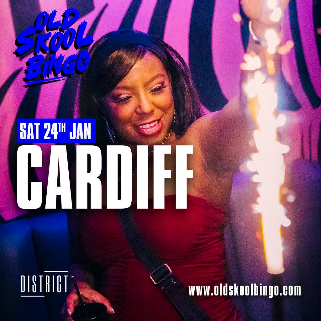 Old Skool Bingo Sat 24th Jan Cardiff at District Cardiff