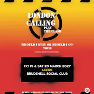 London Calling Play The Clash at Brudenell Social Club